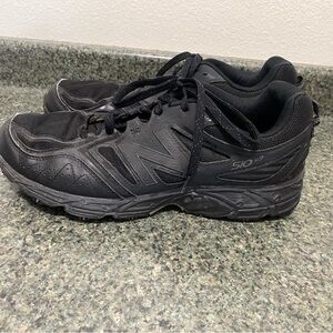New Balance Men's 510 V3 All-Black Athletic Walking Shoes